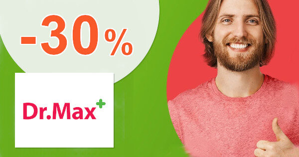 ZĽAVOVÉ KÓDY → AŽ -30% EXTRA ZĽAVA POČAS TÝŽDŇA MEGAZLIAV na DrMax.sk