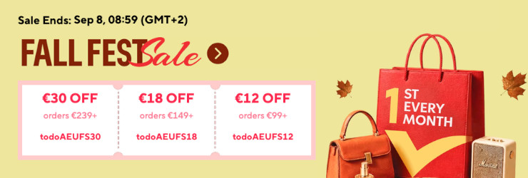 ZĽAVOVÉ KÓDY → AŽ -30€ EXTRA + AŽ DO -60% ZĽAVY na AliExpress.com ZĽAVOVÉ KÓDY → AŽ -30€ EXTRA + AŽ DO -60% ZĽAVY na AliExpress.com