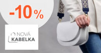 ZĽAVOVÝ KÓD → -10% EXTRA ZĽAVA K NÁKUPU na NovaKabelka.sk