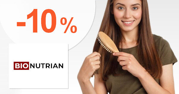 ZĽAVOVÝ KÓD → -10% EXTRA ZĽAVA NA VŠETKO na Bionutrian.com