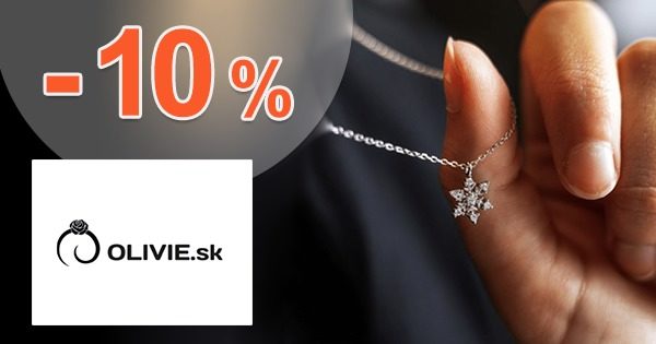 ZĽAVOVÝ KÓD → -10% EXTRA ZĽAVA NA VŠETKO na Olivie.sk