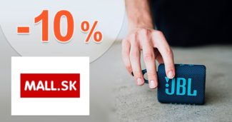 ZĽAVOVÝ KÓD → -10% ZĽAVA NA JBL POČAS TÝŽDŇA ZLIAV na Mall.sk