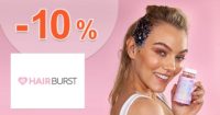 ZĽAVOVÝ KÓD → -10% ZĽAVA NA VŠETKO na HairBurst.com