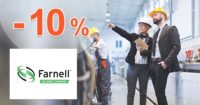 ZĽAVOVÝ KÓD → -10% ZĽAVA na sk.Farnell.com