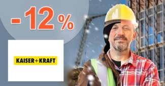 ZĽAVOVÝ KÓD → -12% NA VŠETKO z KaiserKraft.sk