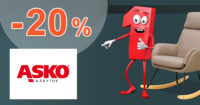 ZĽAVOVÝ KÓD → -20% BLACK WEEK EXTRA ZĽAVA na ASKO-nabytok.sk