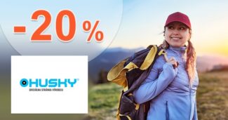 ZĽAVOVÝ KÓD → -20% EXTRA NA VŠETKO PRE DETI na Huskysk.sk