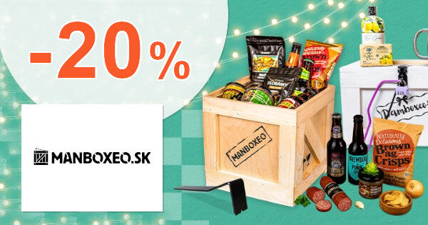 ZĽAVOVÝ KÓD → -20% EXTRA ZĽAVA NA VŠETKO na Manboxeo.sk
