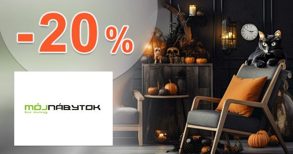 ZĽAVOVÝ KÓD → -20% HALLOWEENSKA ZĽAVA na MojNabytok.sk