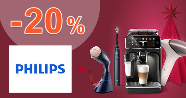 ZĽAVOVÝ KÓD → -20% NARODENINOVÁ ZĽAVA na Philips-eshop.sk