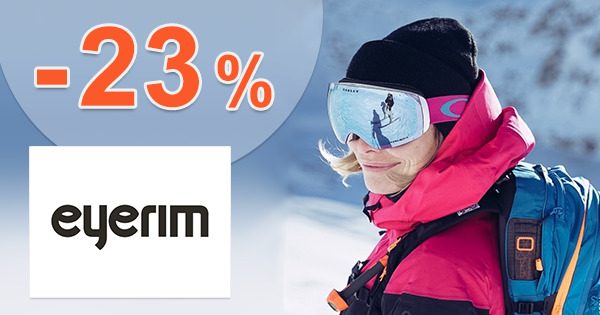 ZĽAVOVÝ KÓD → -23% ZĽAVA NA LYŽIARSKE OKULIARE z Eyerim.sk