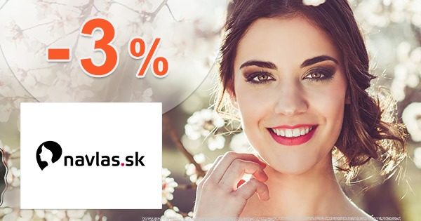 ZĽAVOVÝ KÓD → -3% ZĽAVA NA CELÚ KATEGÓRIU ŠAMPONY na NaVlas.sk