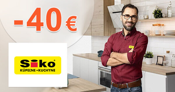 ZĽAVOVÝ KÓD → -40€ EXTRA ZĽAVA NA CELÝ NÁKUP na Siko.sk