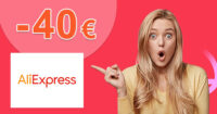 ZĽAVOVÝ KÓD → -40€ EXTRA ZĽAVA NA VŠETKO na AliExpress.com