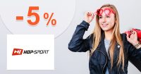 ZĽAVOVÝ KÓD → -5% EXTRA ZĽAVA z Hop-Sport.sk