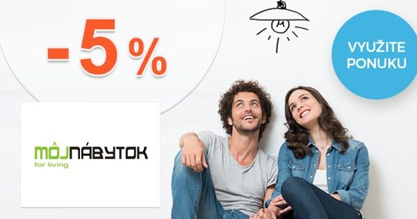 ZĽAVOVÝ KÓD → -5% ZĽAVA NA VŠETKO V KATEGÓRII ZÁHRADA na MojNabytok.sk