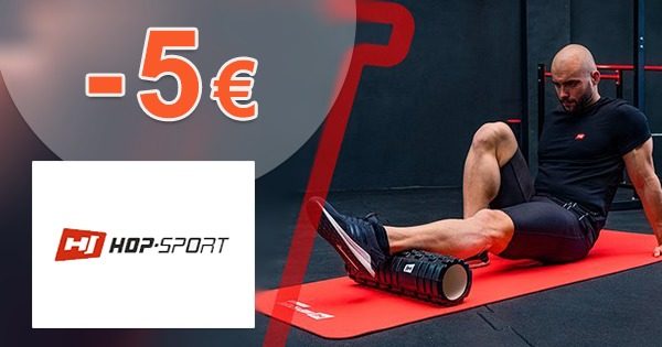 ZĽAVOVÝ KÓD → -5€ EXTRA ZĽAVA na Hop-Sport