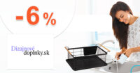 ZĽAVOVÝ KÓD → -6% EXTRA ZĽAVA NA VŠETKO na Dizajnove-doplnky.sk