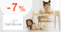 ZĽAVOVÝ KÓD → -7% EXTRA ZĽAVA NA VŠETKO na DaDaboom.sk