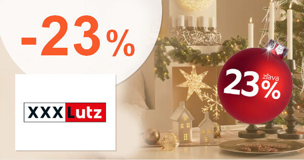 ZĽAVY -23% → NA VIANOČNÝ SORTIMENT na XXXLutz.sk