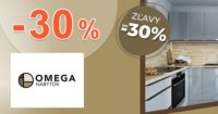 ZĽAVY DO -30% → NA KUCHYNE A PRÍSLUŠENSTVO na Omega-nabytok.sk