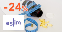 Zľava -24% k nákupu 7 balení eSlim na eSlim.sk