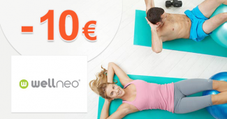 Zľava -10€ na všetko na prvý nákup na Wellneo.sk