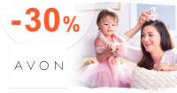 Zľava -30% na kozmetiku od AVON
