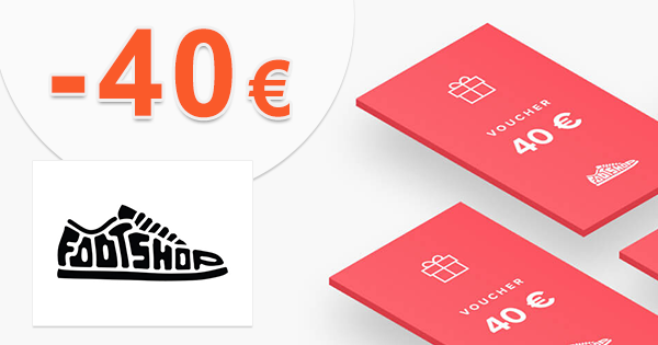 Zľava -40€ na nákup na FootShop.sk
