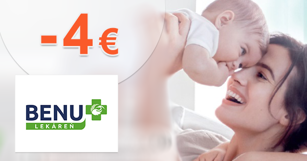 Zľava -4€ k nákupu A-DERMA na BenuLekaren.sk