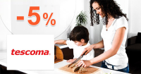 Zľava -5% na nákup na Tescoma.sk