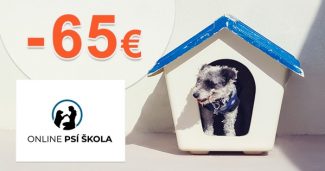 Zľava -65€ na Základný kurz na OnlinePsiaSkola.sk