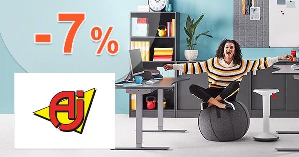 Zľava -7% na všetko k nákupu na AJProdukty.sk