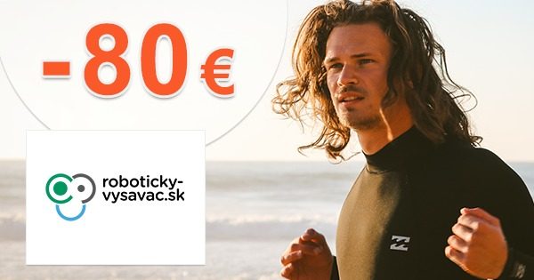 Zľava -80€ na Dolphin E20 na Roboticky-Vysavac.sk