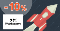 Zľavový kód -10% na Biznis hosting na WebSupport.sk