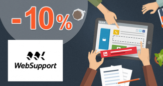 Zľavový kód -10% na Vlastnú webstránku na WebSupport.sk