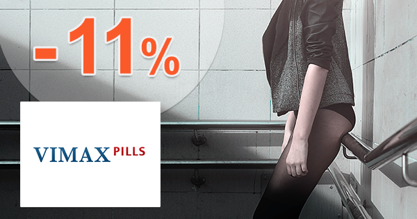 Zľavový kód -11% zľava na všetko na Vimax.sk