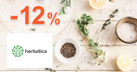 Zľavový kód -12% zľava na všetko na Herbatica.sk