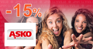 Zľavový kód -15% na nábytok na asko-nabytok.sk