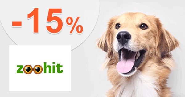 Zľavový kód -15% zľava k nákupu na ZooHit.sk