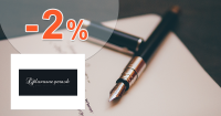 Zľavový kód -2% na všetko na Luxusne-pera.sk