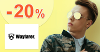 Zľavový kód -20% na slnečné okuliare na Wayfarer.sk