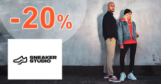 Zľavový kód -20% zľava na SneakerStudio.sk