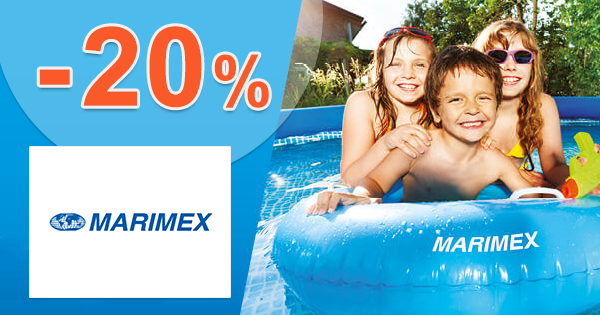 Zľavový kód -20% zľava na bazény na Marimex.sk