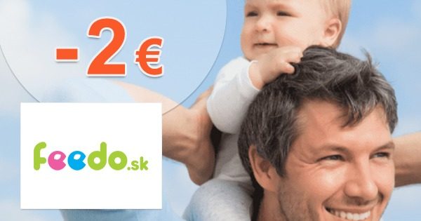 Zľavový kód 2€ +darček k nákupu Beba na Feedo.sk