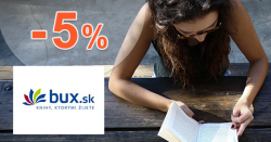 Zľavový kód -5% zľava na knihy na BUX.sk