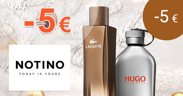 Zľavový kód -5€ na Notino.sk na vybrané parfémy