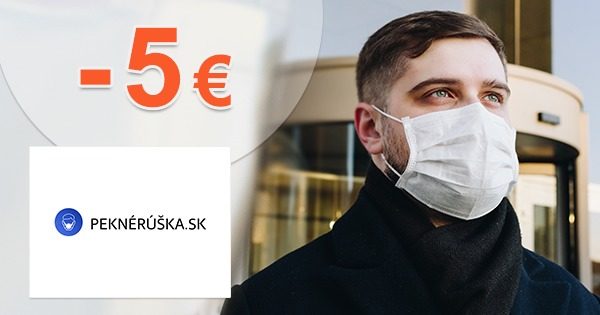 Zľavový kód -5€ zľava na všetko na PekneRuska.sk