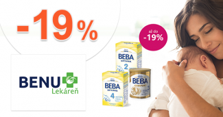 Zľavy až -19% na produkty BEBA na BenuLekaren.sk
