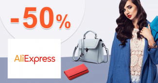 Zľavy až -50% na módne doplnky na AliExpress.com